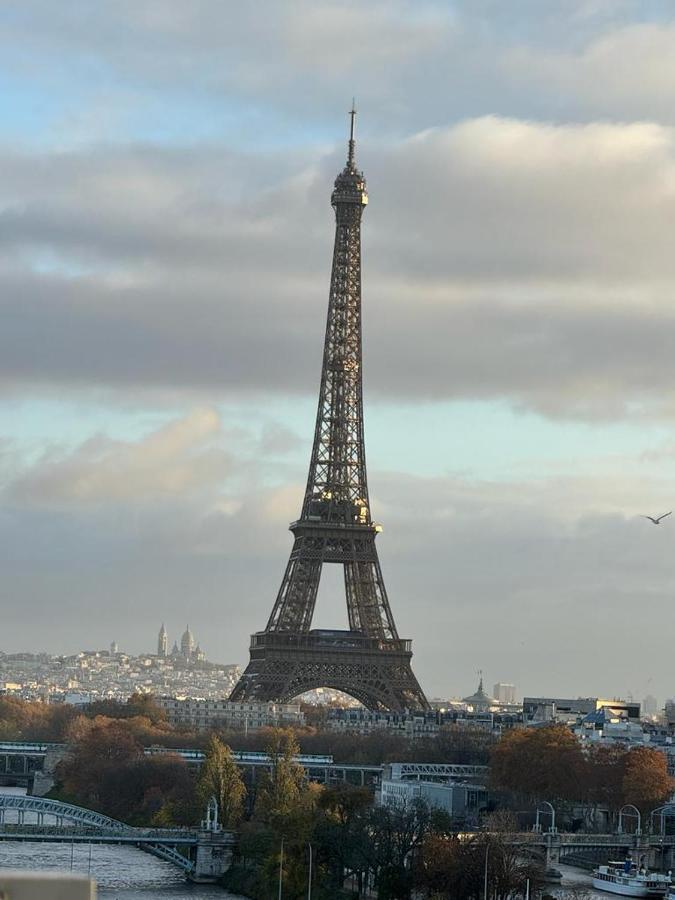 Appartement Vue Tour Eiffel Paris 16 Eme Buitenkant foto
