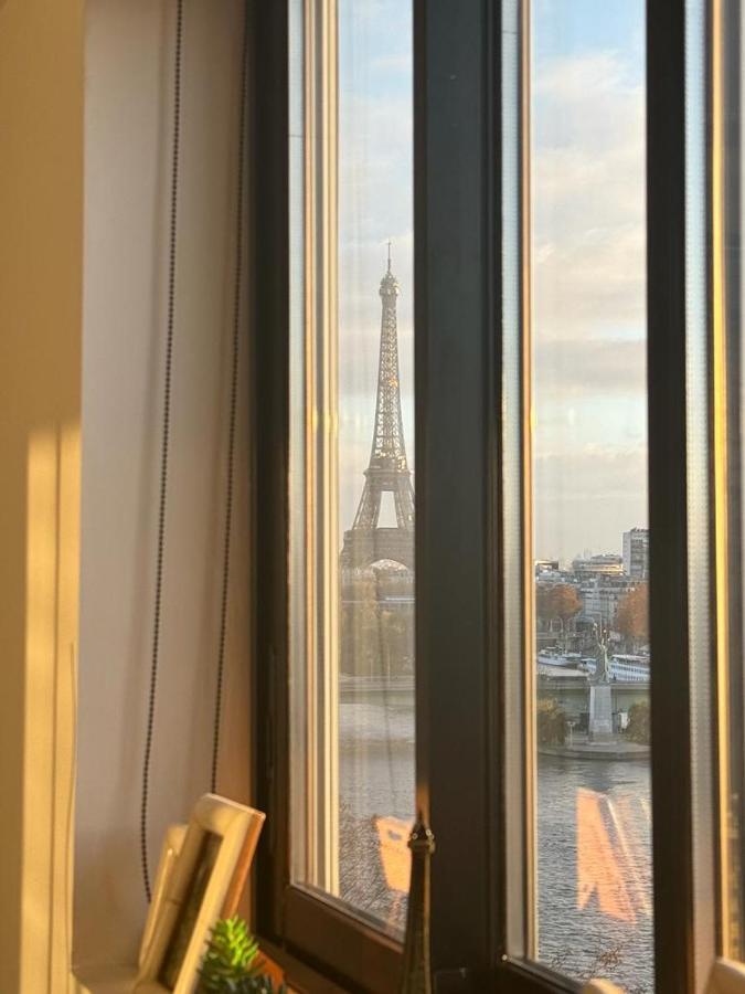 Appartement Vue Tour Eiffel Paris 16 Eme Buitenkant foto