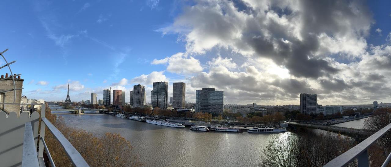 Appartement Vue Tour Eiffel Paris 16 Eme Buitenkant foto