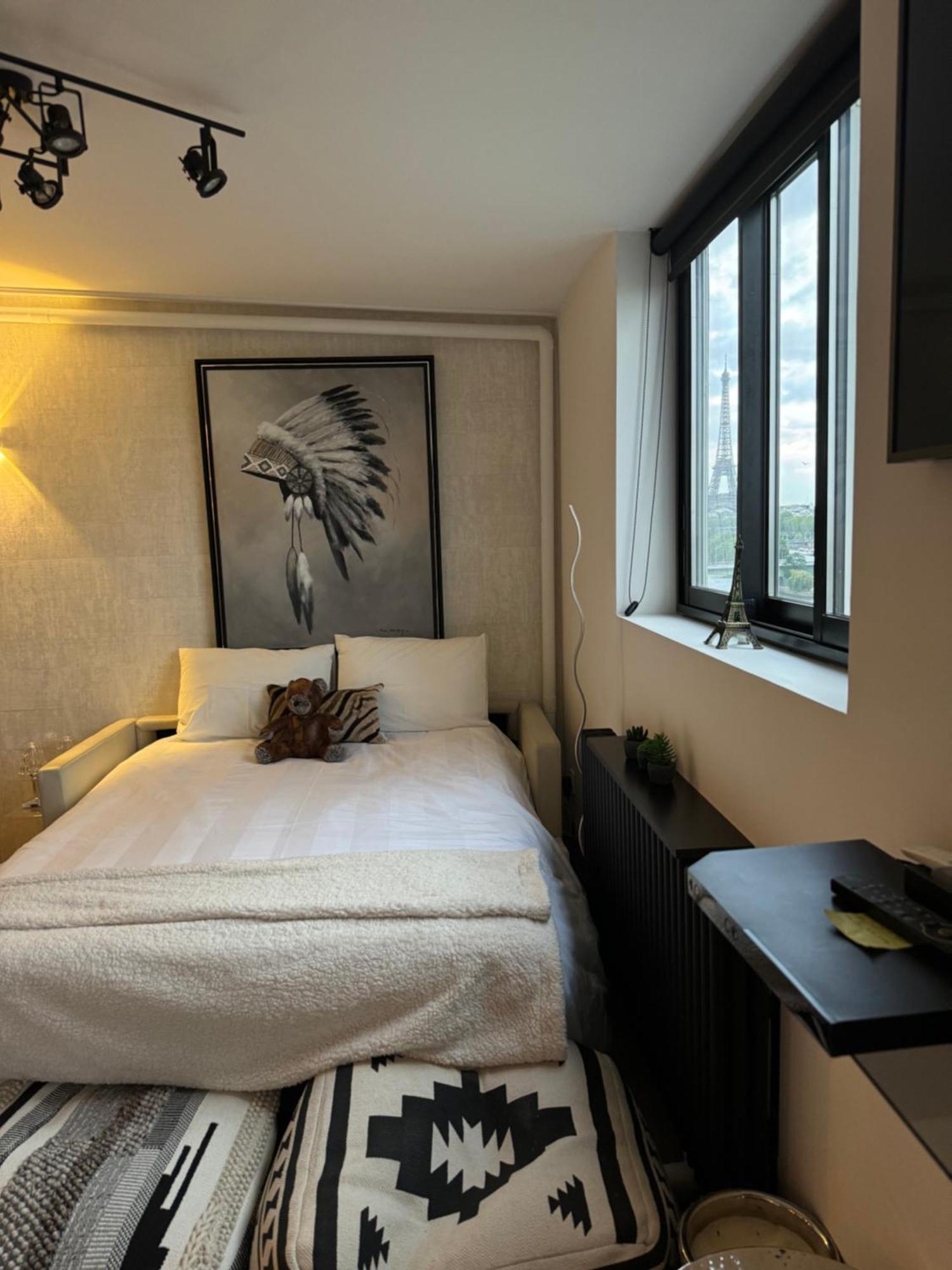 Appartement Vue Tour Eiffel Paris 16 Eme Buitenkant foto