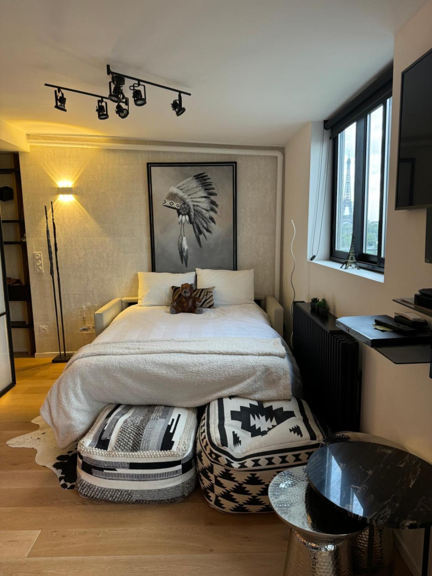 Appartement Vue Tour Eiffel Paris 16 Eme Buitenkant foto